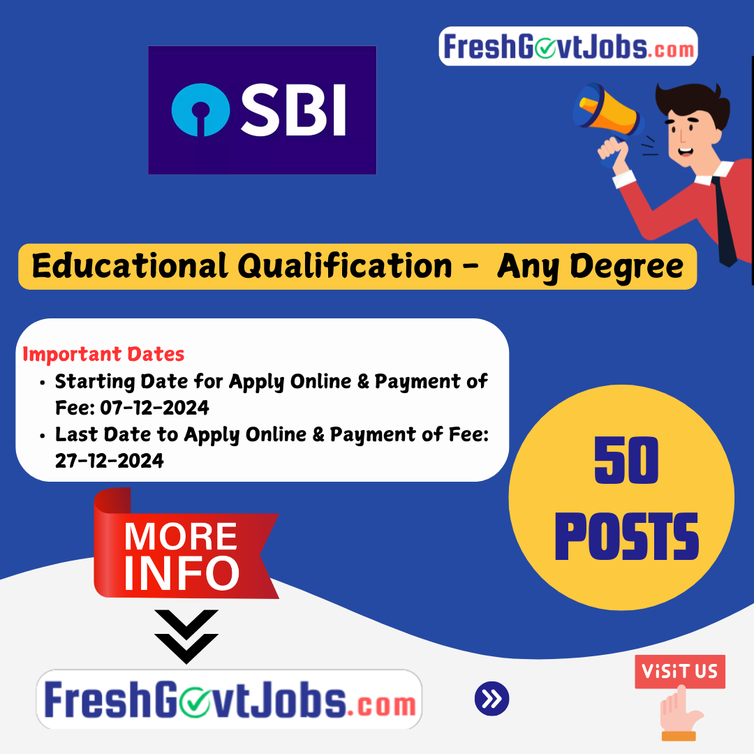 SBI Clerk Recruitment 2024 – Apply Online for 50 Junior Associate Vacancies