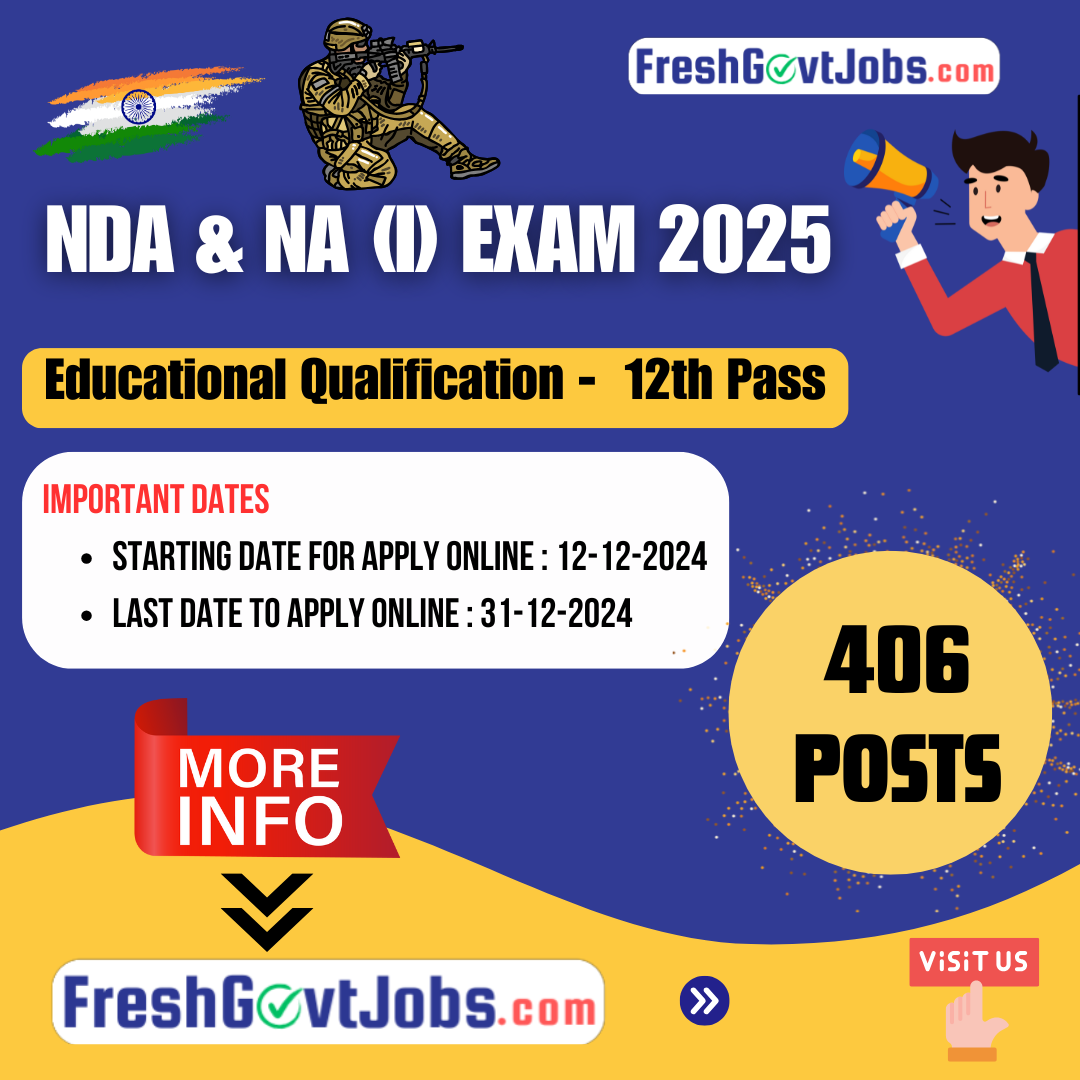 UPSC NDA & NA Exam (I) 2025 – Apply Online for Defence Careers